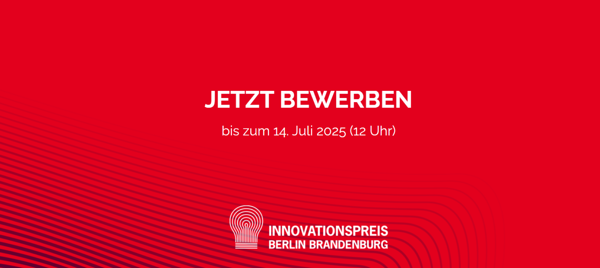 Innovationspreis Berlin Brandenburg 2025 - Bewerben Sie sich jetzt!